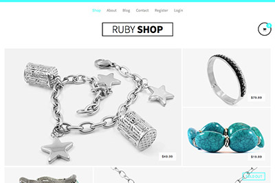 Ruby Shop website